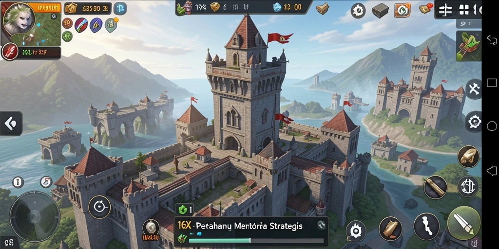Gameplay menara pertahanan yang mendebarkan di 116X.