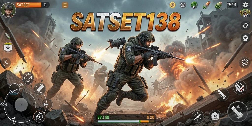 Screenshot gameplay SATSET138 yang penuh aksi.