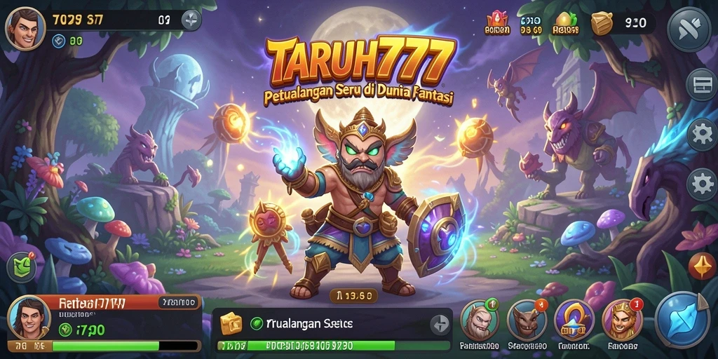 Tampilan gameplay TARUH777 yang menakjubkan dan mendebarkan.